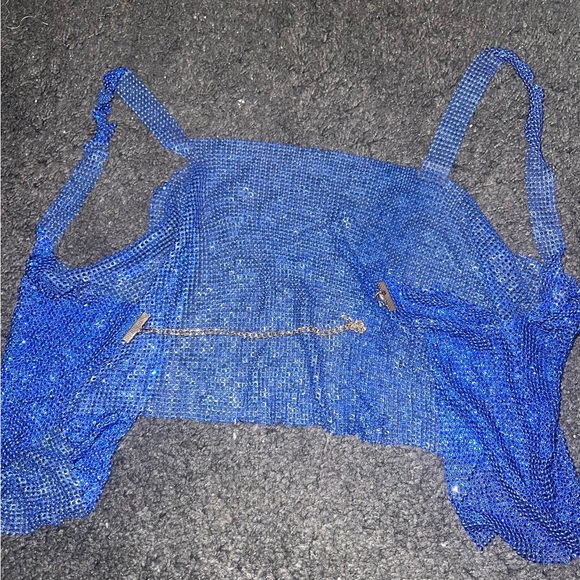 Blue Rhinestone Top - Picture 3 of 3